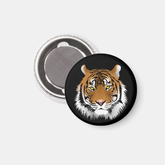 Tiger Face Magnet (Voorkant / Achterkant)