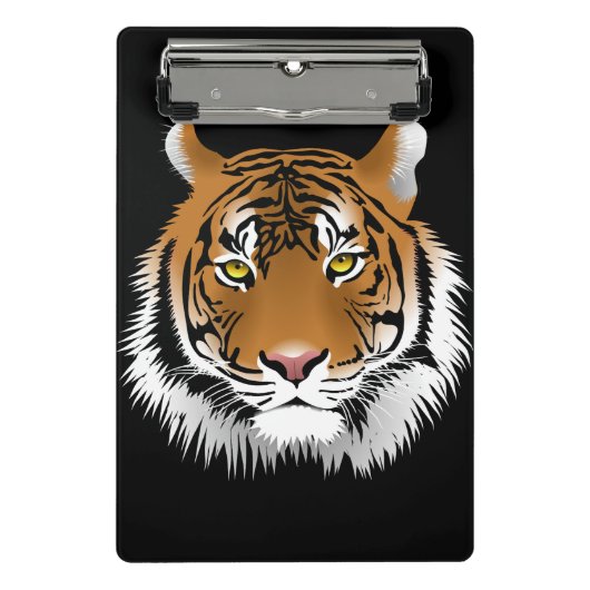 Tiger Face Mini Clipboard Klembord (Voorkant)