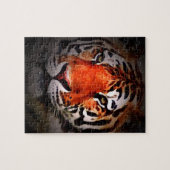 Tiger Face Motivational Artwork Legpuzzel (Horizontaal)