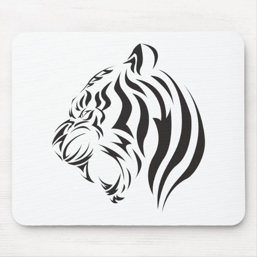 Tiger Face Muismat (Voorkant)