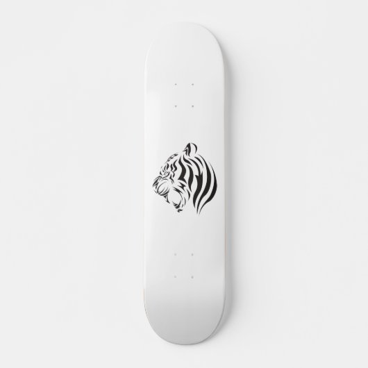 Tiger Face Persoonlijk Skateboard (Voorkant)