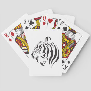Tiger Face Pokerkaarten