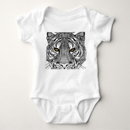 Tiger Face Romper