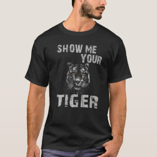 Tiger Face Show me je tijger T-shirt