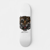 Tiger Face Skateboard (Voorkant)