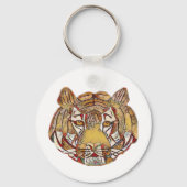 Tiger Face Sleutelhanger (Voorkant)