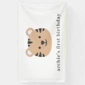 Tiger Face Spandoek (Verticaal)