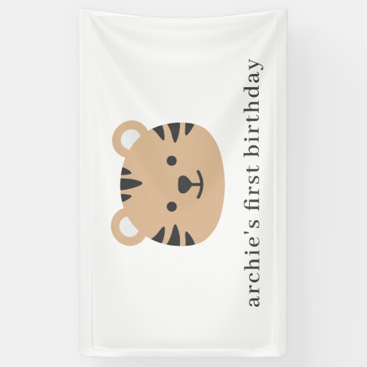 Tiger Face Spandoek (Verticaal)