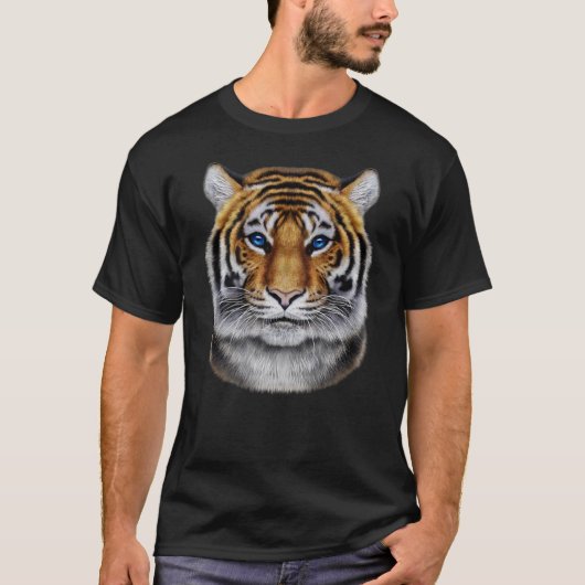 Tiger Face T-shirt (Voorkant)