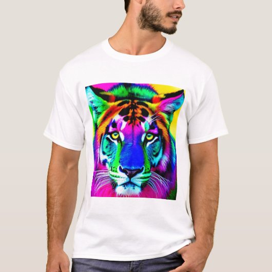 Tiger Face T-Shirt (Voorkant)