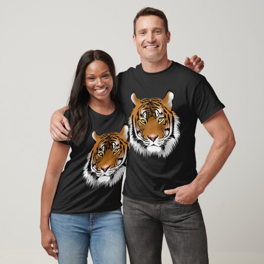 Tiger Face T-shirt (Unisex)