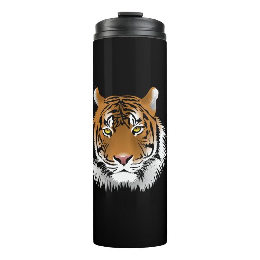 Tiger Face Thermal Tumbler Thermosbeker (Voorkant)