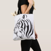 Tiger Face Tote Bag (Dichtbij)