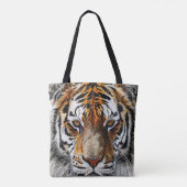 Tiger Face Tote Bag (Achterkant)