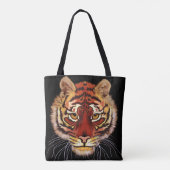 Tiger Face Tote Bag (Achterkant)
