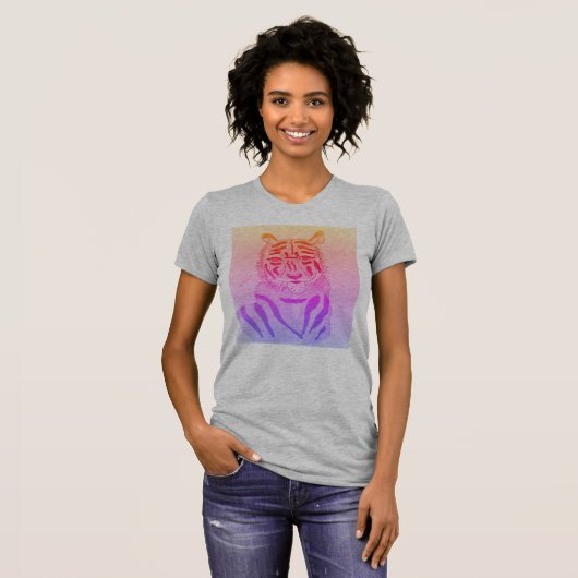 Tiger Face Tshirt (Voorkant volledig)