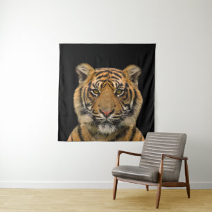 Tiger Face Wandkleed