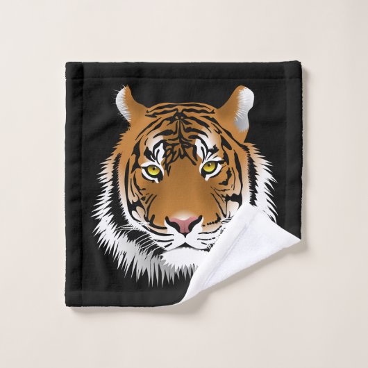 Tiger Face Wash Cloth Washandje (Wasdoekje)