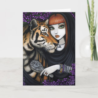 Tiger Fae Soul Mates Fantasy Flower Sam Lilah Kaart