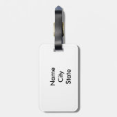 Tiger Fairy Bagagelabel (Achterkant verticaal)