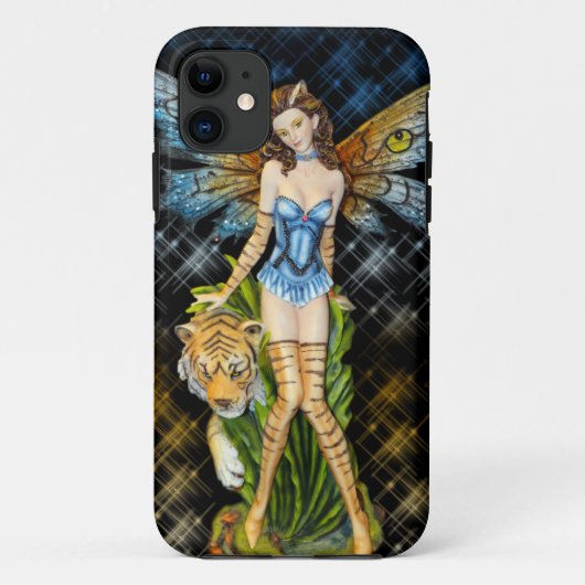Tiger Fairy Iphone Case (Achterkant)