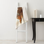 Tiger Family Sherpa Blanket Deken (In situ)