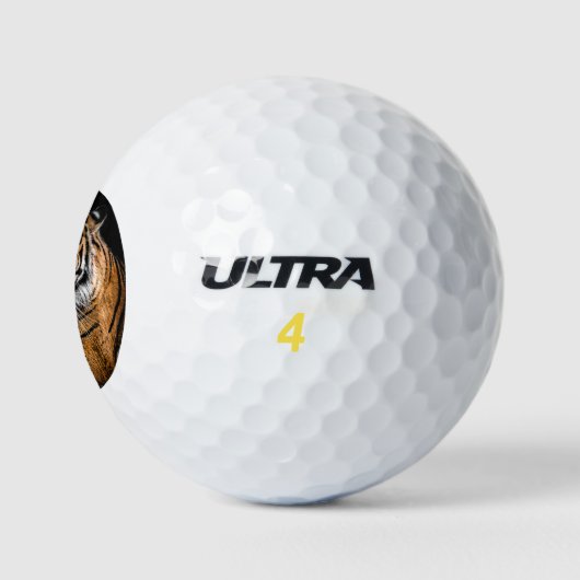 Tiger Fan Golfballen (Logo)