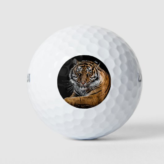 Tiger Fan Golfballen (Voorkant)