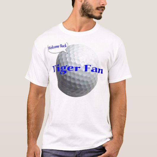 Tiger Fan T-shirt (Voorkant)