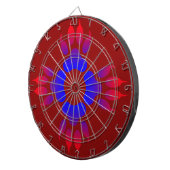 Tiger Feet Print Metal Cage Dartboard Dartbord (Voorkant Rechts)