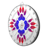 Tiger Feet Print Metal Cage Dartboard Dartbord (Voorkant Rechts)