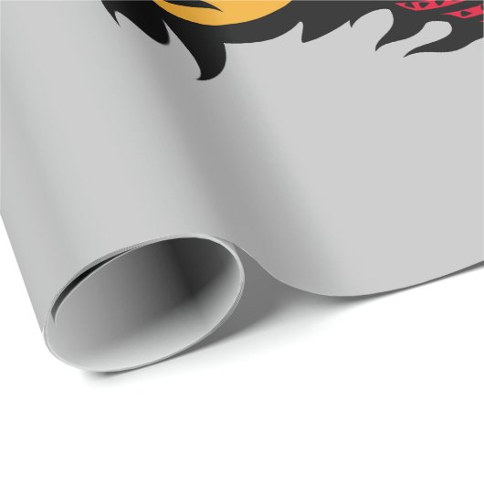 TIGER FIGHTING DRAGON Wrapping Paper Cadeaupapier (Rol Hoek)