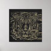 Tiger Fine Art 3 Wrapped Canvas (Voorkant)