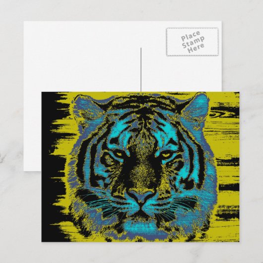 Tiger Fine Art - Briefkaarten (Voorkant / Achterkant)
