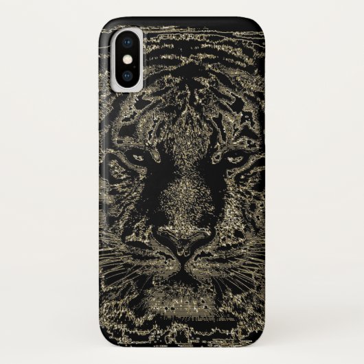 Tiger Fine Art Case-Mate iPhone Case (Achterkant)