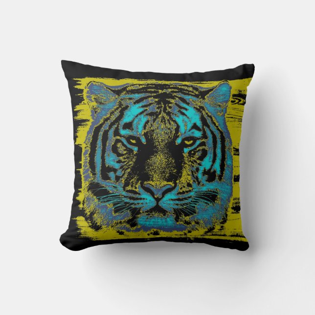 Tiger Fine Art - Pillow Kussen (Voorkant)