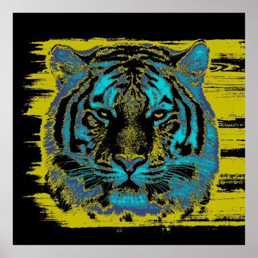 Tiger Fine Art Poster (Voorkant)