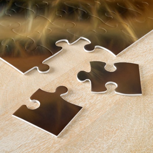 Tiger Fire Cat Legpuzzel (Zijkant)