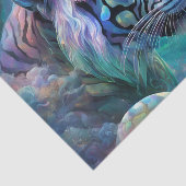 Tiger Fish Decoupage Tissue Tissuepapier (Detail)