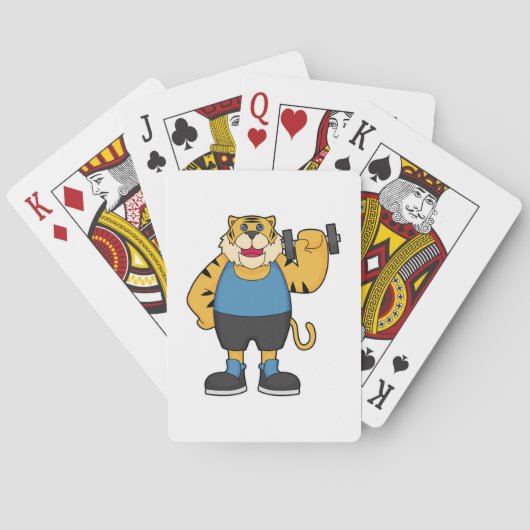 Tiger Fitness Dumbbell Pokerkaarten (Achterkant)