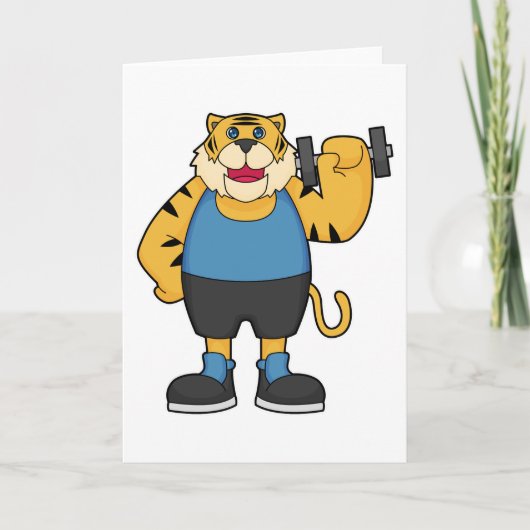Tiger Fitness Hanteerbal Kaart (Voorkant)