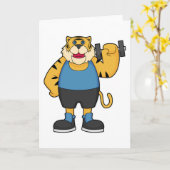 Tiger Fitness Hanteerbal Kaart (Gele Bloem)