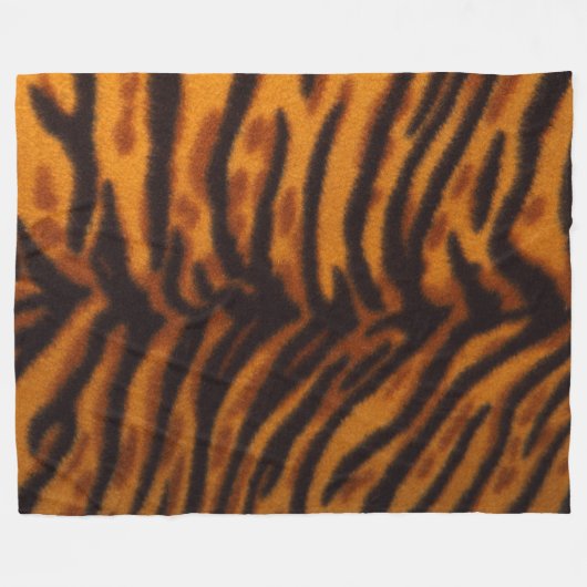 Tiger Fleece Blanket (Voorkant (Horizontaal))