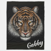 Tiger Fleece Blanket (Voorkant)