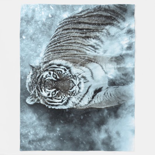 Tiger Fleece Blanket (Voorkant)