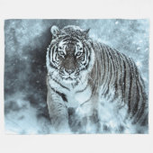 Tiger Fleece Blanket (Voorkant (Horizontaal))