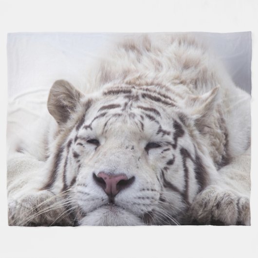 Tiger Fleece Blanket (Voorkant (Horizontaal))
