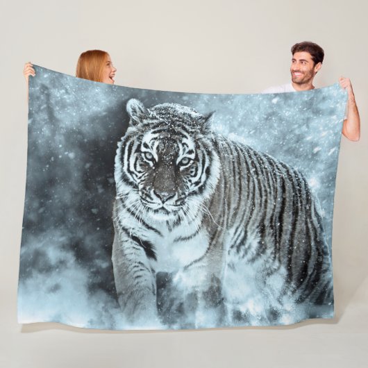 Tiger Fleece Blanket Deken (In situ)