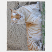 Tiger Fleece Blanket Deken (Voorkant)