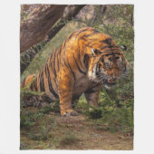 TIGER FLEECE DEKEN (Voorkant)